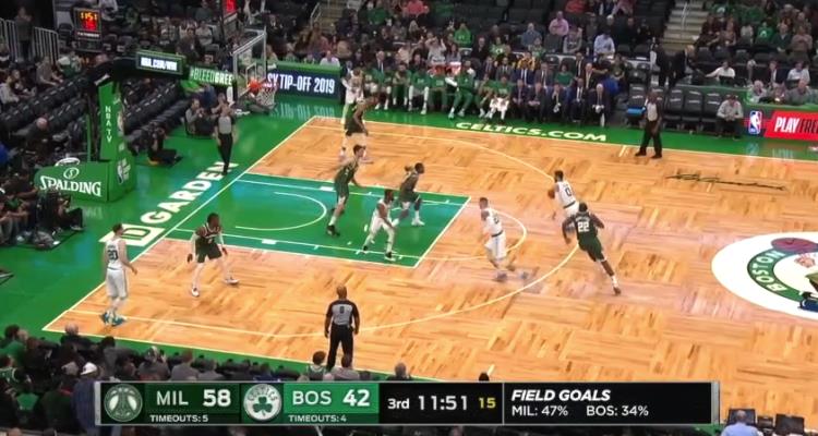 Play of the day: Stack Out dei Boston Celtics