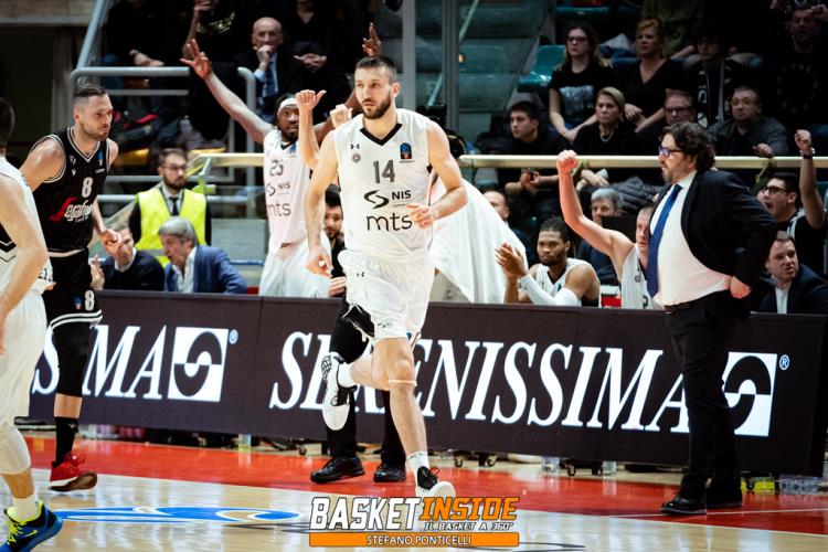 Il gioco con partenza UCLA del Partizan di Belgrado di Andrea Trinchieri