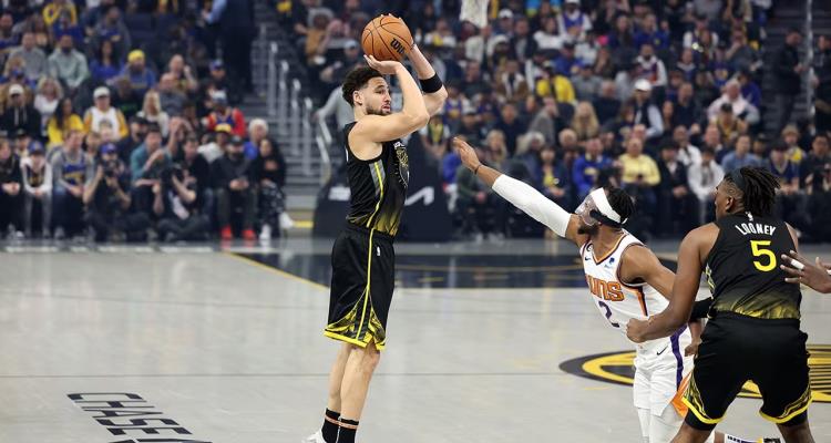 3 rimesse dal fondo dei Golden State Warriors